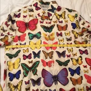 Carlisle Silk Butterfly Blouse